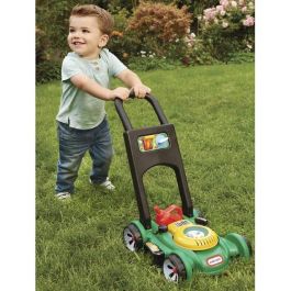 Little Tikes 633614 Mi Primer Cortacésped Juguete Interactivo con Sonidos Mecánicos, Sin Baterías, Bolitas Saltantes, Interior y Exterior, +18 Meses