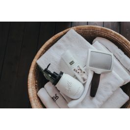 Hunter Cepillo Combinado Cardar y Peinar Talla S para Perros y Gatos - Dientes Giratorios y Púas de Acero Inoxidable. Elimina Pelaje Muerto.