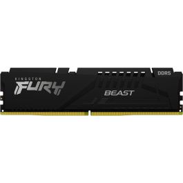 Kingston FURY Beast Módulo de memoria RAM 64GB (2x32GB) DDR5 5200 MT/s CL40 con Intel XMP 3.0 y AMD EXPO, Disipador Térmico