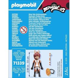 Playmobil Miraculous Rena Roja 71339 Figura de Acción, Basado en Ladybug, Juguete para Niños +4 Años