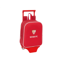 Mochila Escolar con Ruedas Sevilla Fútbol Club Rojo 22 x 27 x 10 cm Precio: 35.50000003. SKU: B1C26LDY3N
