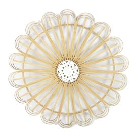 DKD Home Decor Decoracion Pared 1.5 x 73 x 73 cm Marron Blanco Bambu Mdf Precio: 23.59000028. SKU: S3039419