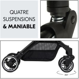 HAUCK HAU1731560804245 Cochecito Compacto Travel N Care Simba 4 Ruedas Plegado con una Mano