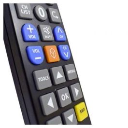 Mando a distancia TM Electron SAMSUNG, LG, PHILIPS, SONY, PANASONIC Negro