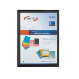 Carpeta Fundas (Tarifario) Pardo Studio Style Personalizable Pp A4 10 F. Negro Precio: 4.49999968. SKU: B13GLJ82ZD