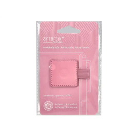 Antartik Portaboligrafos Autoadhesivo Rosa PU 40x40 mm con Banda Elástica Precio: 0.69000008. SKU: B1BFRMKBRM