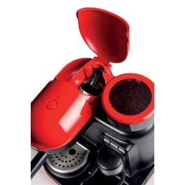 Ariete 1318/00 Cafetera Espresso Moderna con Molinillo Roja 1080W 0.8L
