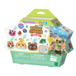 Aquabeads Animal Crossing: New Horizons Kit para crear figuras y llaveros con perlas, set de manualidades para niños +4 años