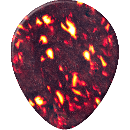 Pack 12 Púas Genuine Celluloid Teardrop Shell - Thin Pack 12 Púas Genuine Celluloid Teardrop Shell - Thin