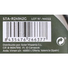 Santa Clara Fiambrera Redonda Hermética con Tapa de 17 cm y 900 cc (6 Unidades)