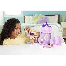 Mattel Jdp61 Castillo de Juego Disney Princess Rapunzel - Casa de Muñecas con Figura de Rapunzel y Pascal