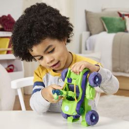 Hasbro HASG14755P0 - Marvel Iron Man & Friends Armadura y Vehículo Mecha 2 en 1 de Iron Hulk, Juguete a partir de 4 años