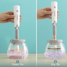 Limpiador y Secador Automático de Brochas de Maquillaje Maklin InnovaGoods