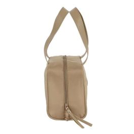 Safta Neceser Rectangular Moos Capsula Acolchado Camel 31x14x19cm