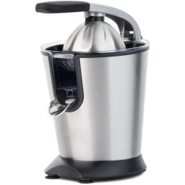 H.Koenig AGR80 Prensa de cítricos profesional con brazo articulado, 160 W, de acero inoxidable para zumos frescos en tu cocina
