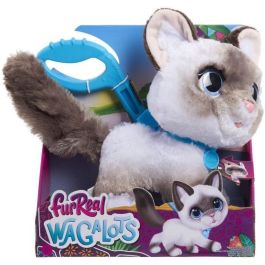 furReal Wag-A-Lots Kitty 28059 - Gatita Interactiva Gris y Blanca de 20cm con Sonidos para Niños +4 años Precio: 27.99735268. SKU: B17QM92EPV