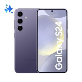 Samsung SM-S921BZVGEUE Galaxy S24 Smartphone 5G 256GB 8GB RAM 6.2" Violeta Cobalt con Galaxy AI y Cámara 50MP Precio: 636.50000018. SKU: B1D7ET8GMR