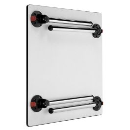 Patas De Mesa Flexo.4 Pata Plegable Metálica Cromo Altura 710mm Diámetro 50mm