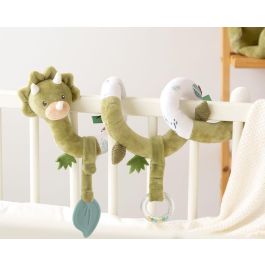 KioKids - Peluche Juguete Espiral Dinosaurio Verde para Bebé +0 Meses, para Cuna, Silla de Paseo y Colección, Material Polyester, Lavable 30° Precio: 15.88999951. SKU: B14VDSH9GD
