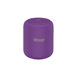 JVC Altavoz Bluetooth Portátil SP-SG10BTV 5W RMS Gummy Violeta con TWS y USB-C