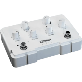 KERNOM Pedal Overdrive Ridge - Circuito Analógico con Premio Red Dot 2023, EQ Avanzado y 128 Presets Programables