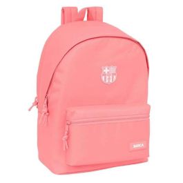 Mochila doble para portatil 15,6"+usb f.c.barcelona chica coral 31x44x18 cm Precio: 49.4406. SKU: B182HL8TBZ