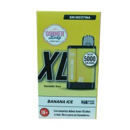 Dinner Lady Pro XL vapeador banana ice sin nicotina Precio: 12.50000059. SKU: B1C5RGSNHN