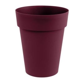 Maceta EDA Florero Medio Alto TOSCANA Ø 44 cm - Volumen 50 L - Ø 44 x A.53 cm - Rojo burdeos