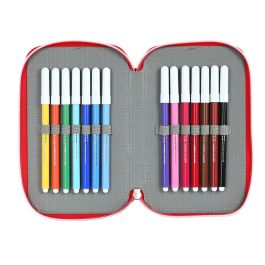 Plumier doble pqño 28 pcs sevilla fc 12,5x19,5x4cm Plumier doble pqño 28 pcs sevilla fc 12,5x19,5x4cm