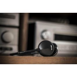 Elbe Auriculares Diadema AU-889-TV Especiales TV Cable 5 Metros con Regulador de Volumen