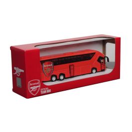 BANBO TOYS Autobus Arsenal 1:50 Apertura Puertas Laterales Retro-Friccion +3 Años 29,5x22,8x25cm