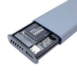 COOLBOX CAJA SSD M.2 NVME/SATA LCD COOLBOX MINICHASE PS32 COOLBOX CAJA SSD M.2 NVME/SATA LCD COOLBOX MINICHASE PS32
