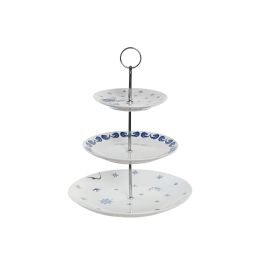 DKD Home Decor Frutero Atlantico Azul Blanco Porcelana Metal 27 x 34 x 27 cm Precio: 14.49999991. SKU: B1HFBB649L