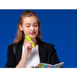 Q-connect Rotulador Fluorescente Amarillo Punta Biselada Trazo 1-5 mm