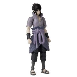 Bandai Naruto Shippuden Figura de Anime 17 cm Sasuke Uchiha Coleccionable Articulada