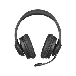 Sandberg Auriculares Inalámbricos ANC+ENC Pro Bluetooth con Micrófono Cancelación Ruido para Reuniones y Gaming, 24h Batería