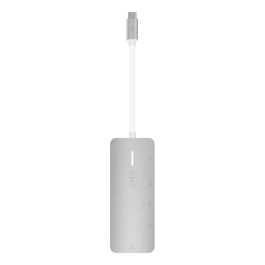 Hub USB Linq Byelements LQ49081PS Blanco Gris