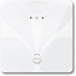 Medisana BS 412-99658 Báscula de Baño Electrónica Conectada con Medidor de Impedancia, Masa Muscular y Ósea - Máx. 180 kg Precio: 30.50000052. SKU: B19FGVWPLX