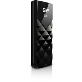 STICK Silicon Power USB-Stick 8GB USB2.0 U03 Black