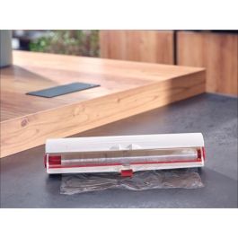 LEIFHEIT PERFECT CUT 23051 Dispensador Cortador de Film para Rollos de 33 cm Blanco LEI4006501230515