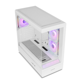 Nox NXHUMMERSIGNAWH Semitorre Hummer SIGNAL Blanca ARGB Cristal Templado Gaming
