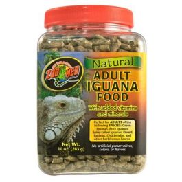 ZooMed Alimento Natural Completo para Iguanas Jóvenes y Adultas con Vitaminas, Minerales, Calcio y Proteínas para Crecimiento Saludable 567 gr.