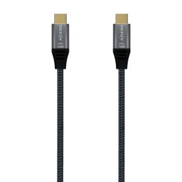 AISENS - CABLE USB 2.0 ALUMINIO 5A 100W E-MARK, USB-C/M-USB-C/M, GRIS, 1.0M Precio: 5.59000035. SKU: S5622026
