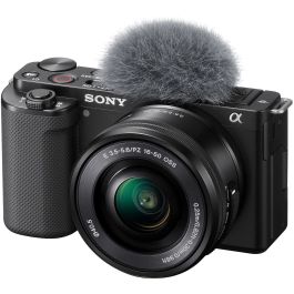 SONY ZV-E10 Cámara con Objetivo AF E 16-50mm para Sensor 35mm Full-Frame Precio: 812.58999943. SKU: B14WALYPVH