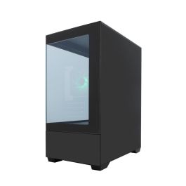 Coolbox GM200 Vision Lite Caja PC Gaming Compacta de Cristal Templado y Acero para Placas M-ATX/ITX