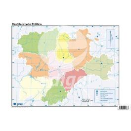 Mapa Mudo Edigol Color Politico Castilla-Leon (Set de 50) Precio: 8.50000008. SKU: B1HET75X6Z