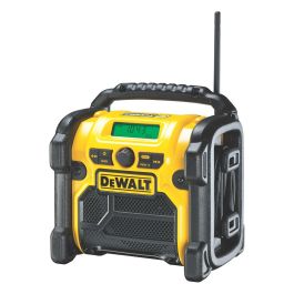DeWALT Radio Portátil Digital DCR020-QW con DAB+ y FM, compatible con baterías 10.8V-18V, color Negro/Amarillo Precio: 178.1241. SKU: B1G99TRJWA
