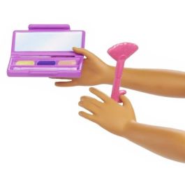 Barbie HKT66 Muñeca Barbie Tú Puedes Ser Maquilladora Mattel para Niñas +3 Años