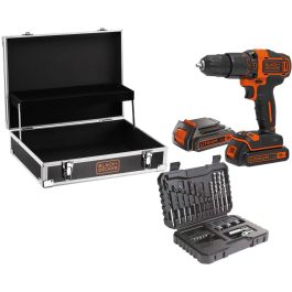 Black&Decker BDCHD18B2FC Taladro Percutor Inalámbrico 18V 2x1.5Ah Precio: 139.49999976. SKU: B19KXBT8V5
