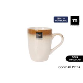 La Mediterranea Mug 310 ml "Fustam" - 8 cm ancho x 10 cm alto x 12 cm largo (36 Unidades) Precio: 60.5. SKU: B1CPP658CX